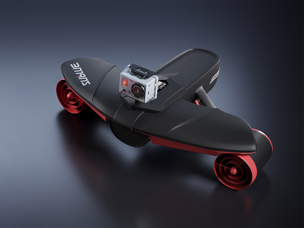 3D Virtual Modeling Project for a Underwater Scooter