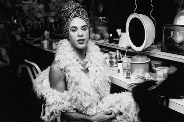 Mario Montez Backstage at The Palm Casino Revue, 1974