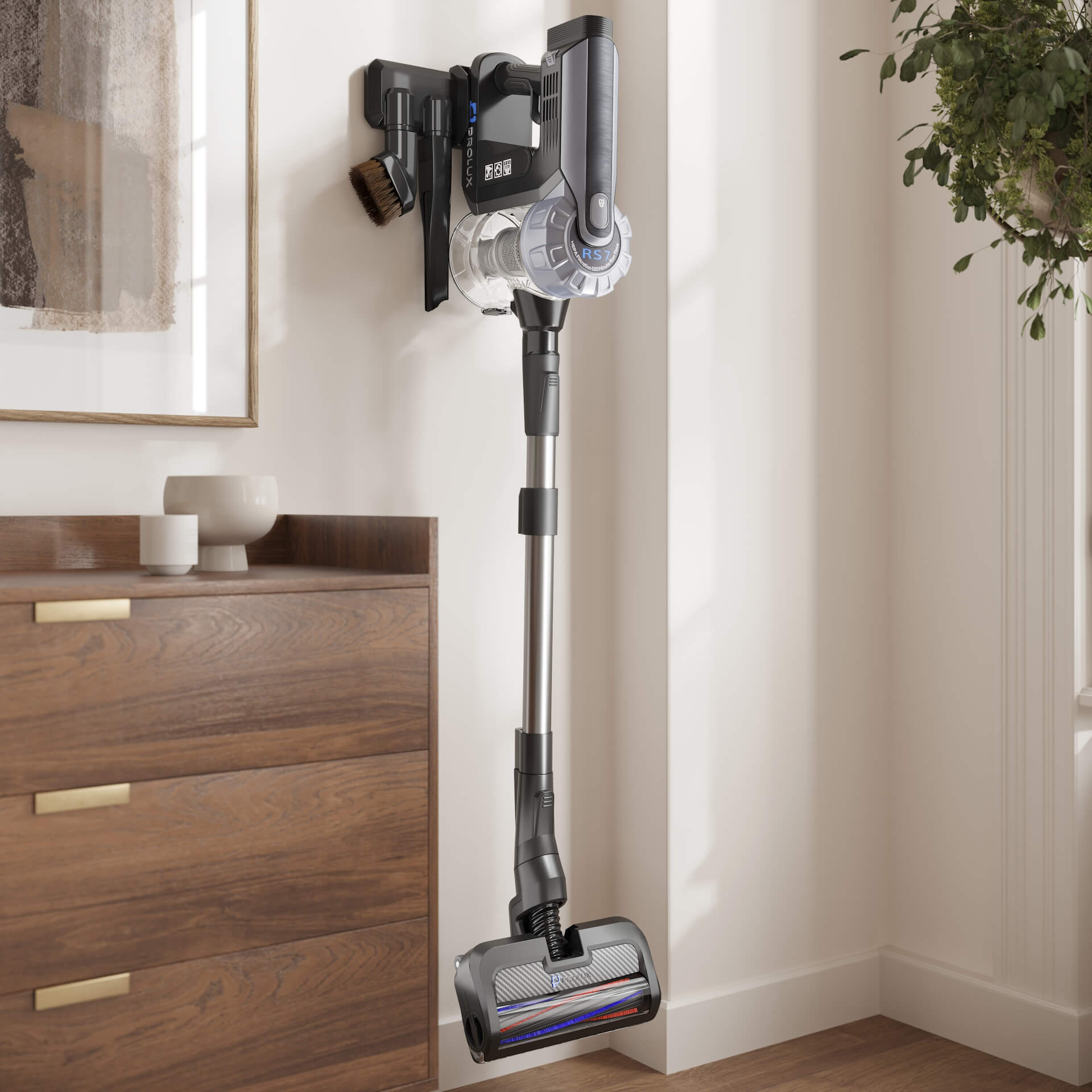 Lifestyle Interior Vacuum Cleaner 3D Visualization